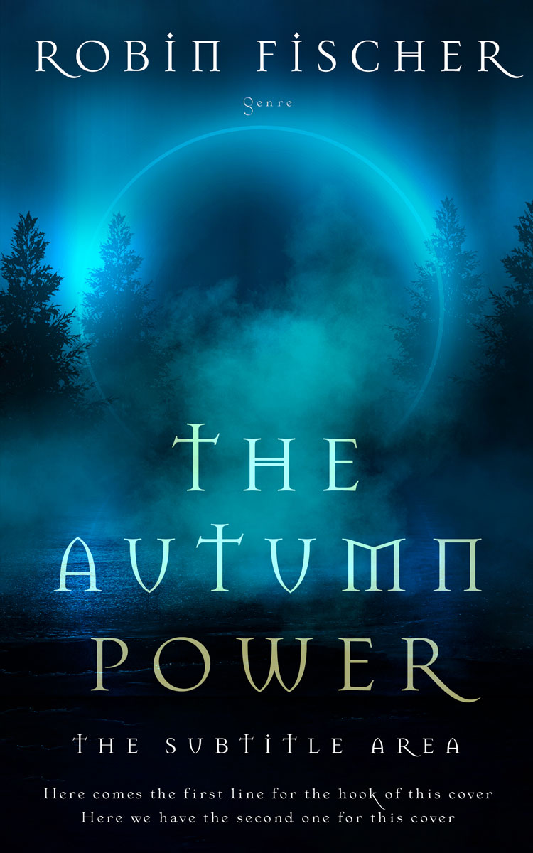 2D view of Tangaroa #28122 - Premade Fantasy Book Cover