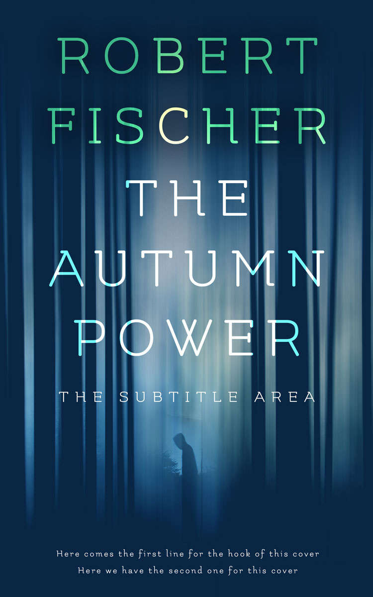 2D view of Black #28123 - Premade Mystery & Thriller & Suspense Book Cover