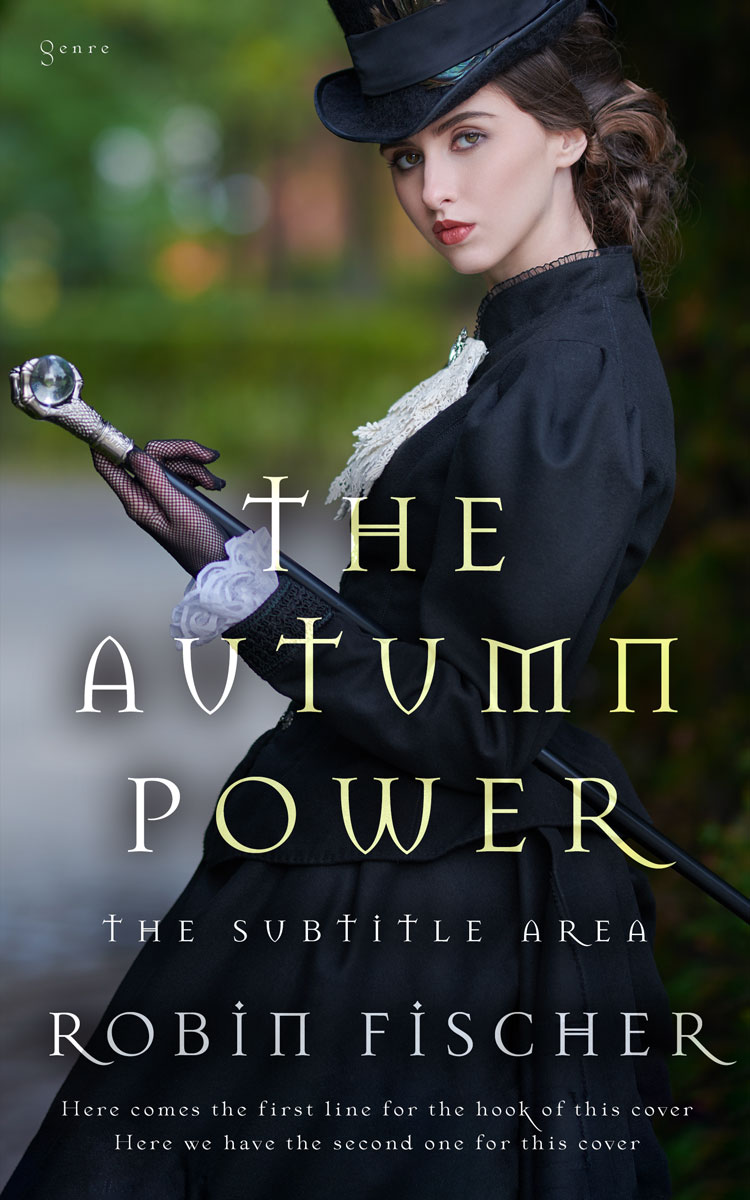 2D view of Premade Historical Book Cover - Heavy Metal