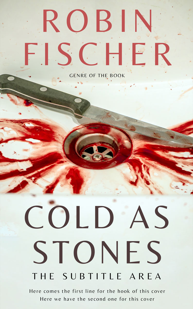 2D view of Green White #28148 - Premade Abstract Book Cover