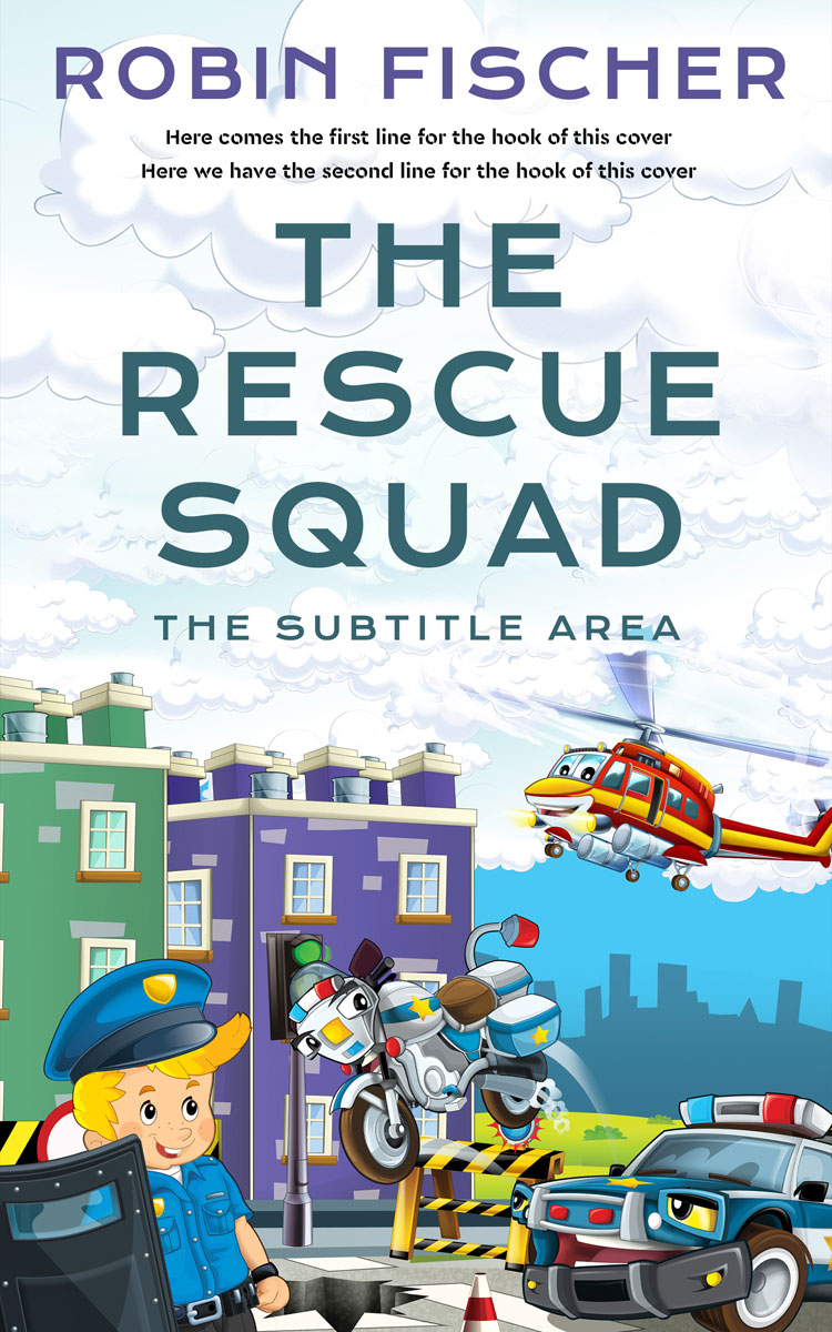 2D view of Ming #28169 - Premade Children's Book Cover