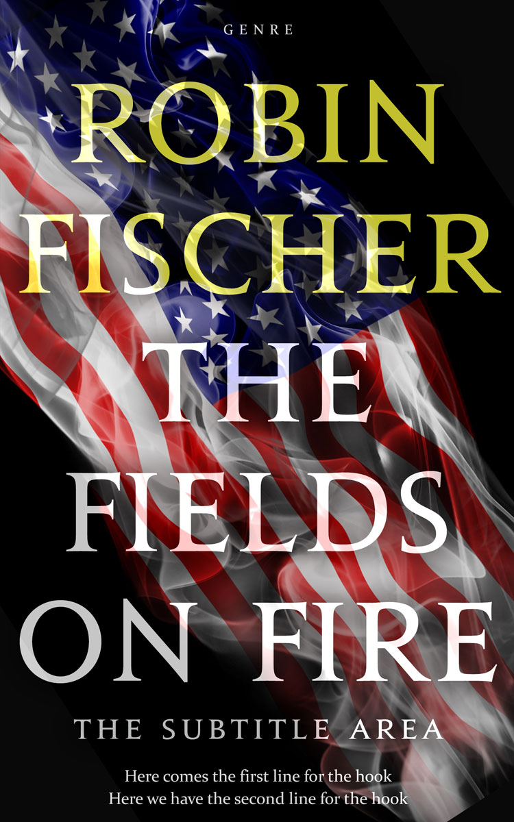 2D view of Premade Mystery & Thriller & Suspense Book Cover - Indian Khaki