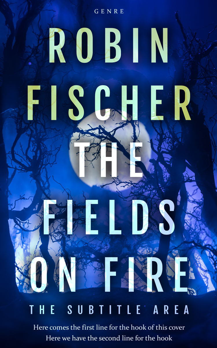 2D view of Downriver #28209 - Premade Horror Book Cover