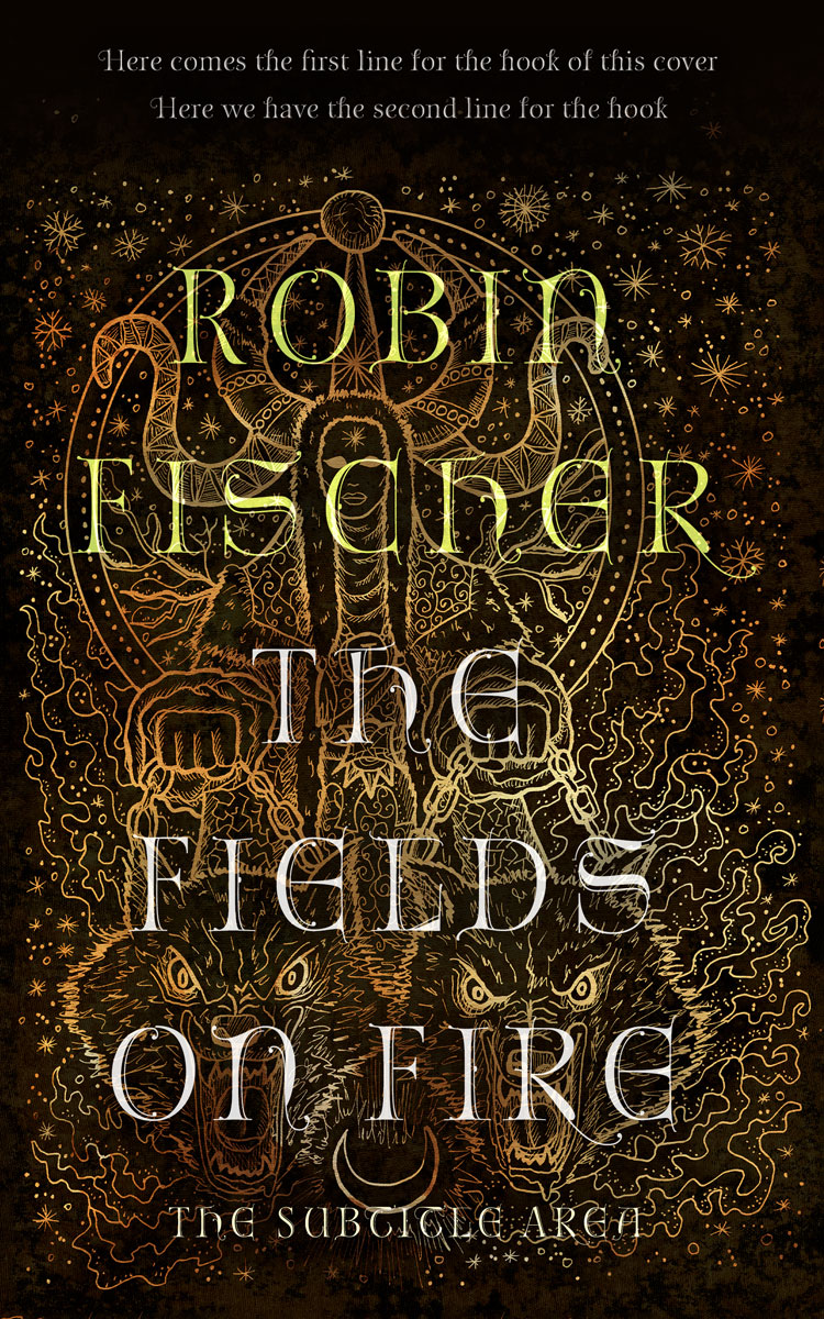 2D view of Crowshead #28241 - Premade Fantasy Book Cover