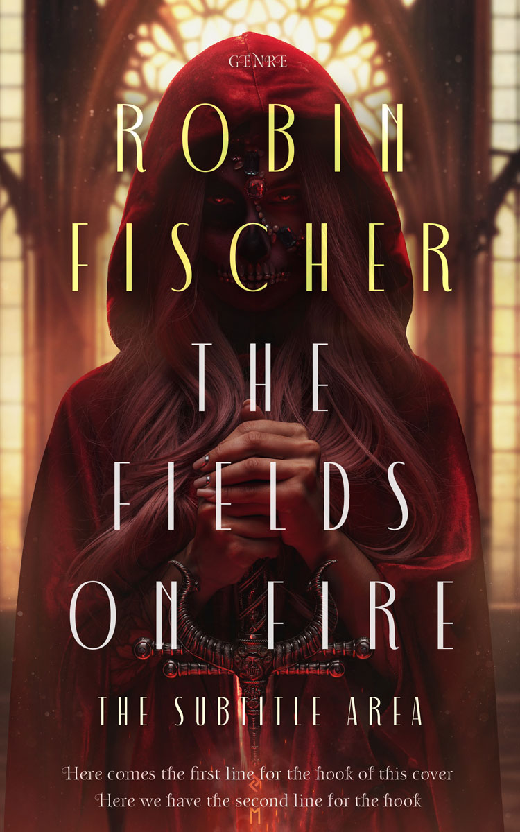 2D view of Tamarind #28242 - Premade Fantasy Book Cover