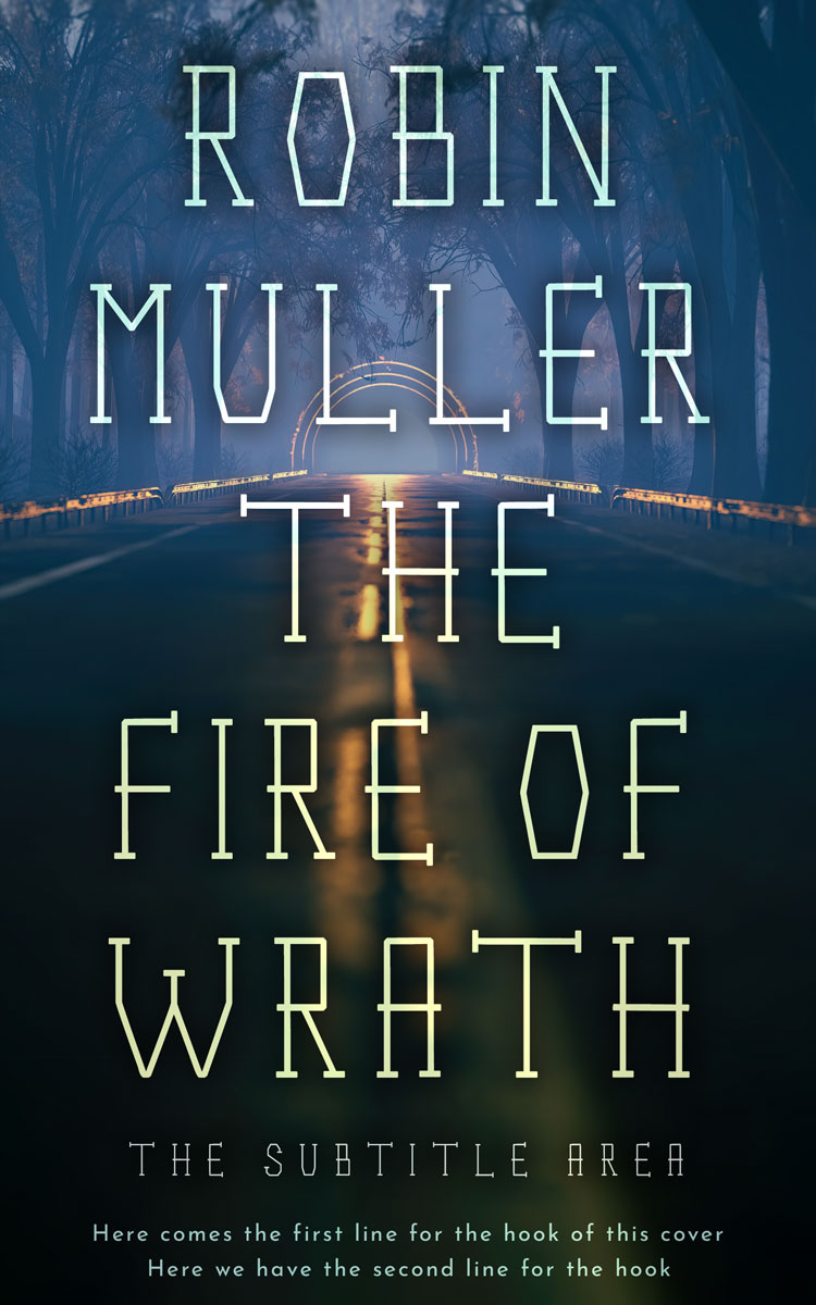 2D view of Gable Green #28259 - Premade Paranormal & Urban Book Cover