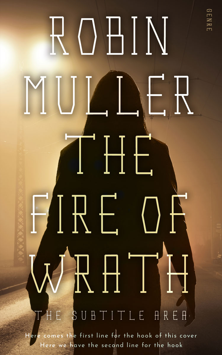 2D view of Tan #28261 - Premade Mystery & Thriller & Suspense Book Cover