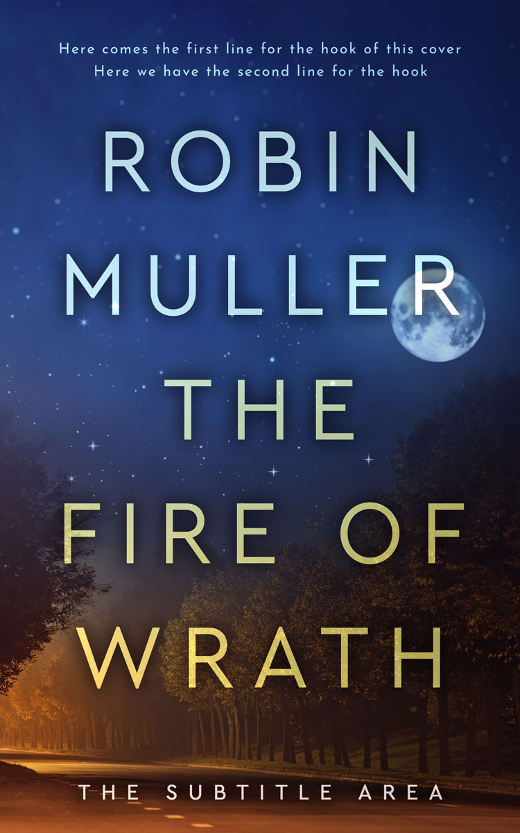 2D view of Ebony Clay #28264 - Premade Fantasy Book Cover