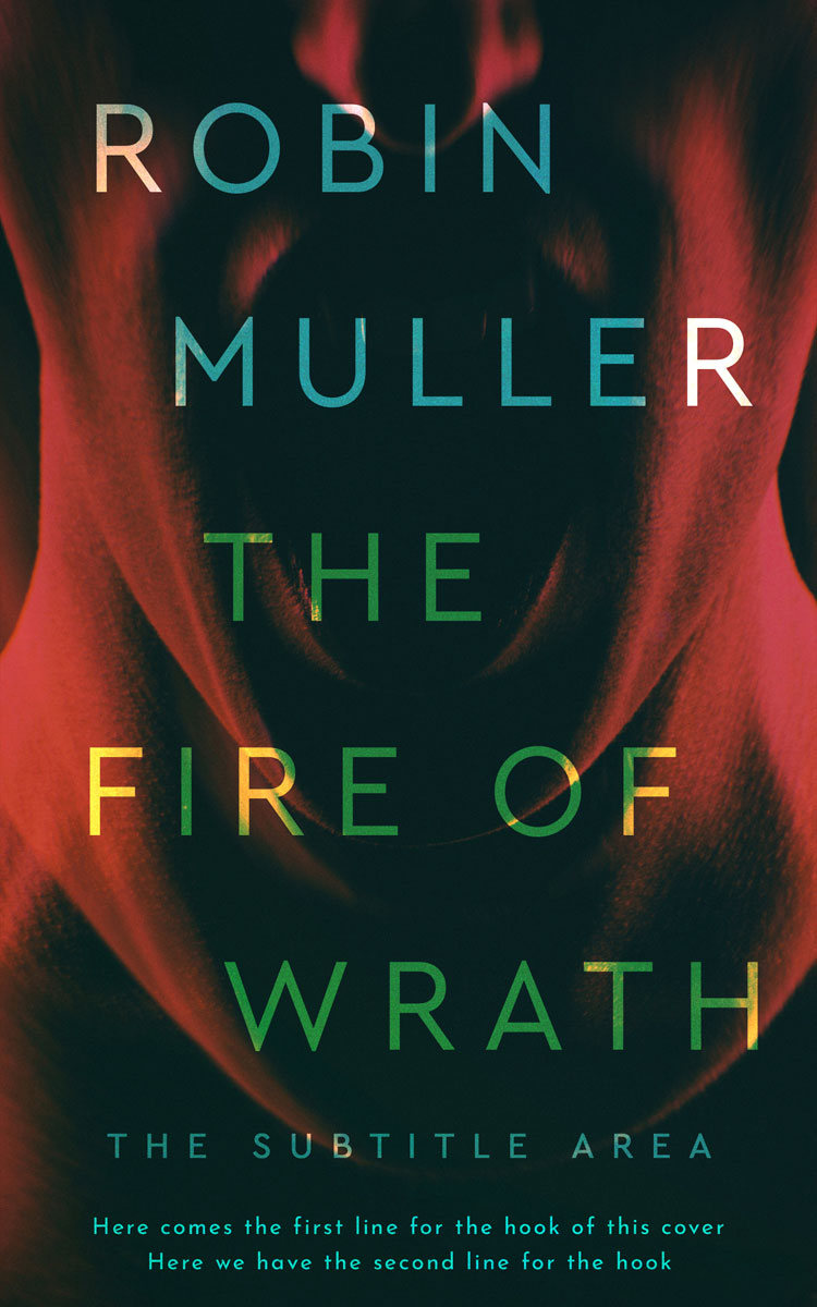 2D view of Premade Horror Book Cover - Heavy Metal