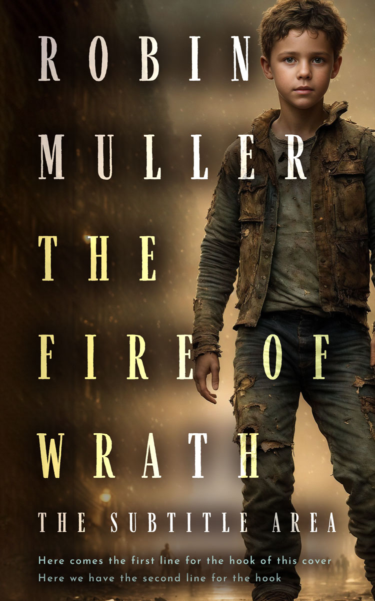 2D view of Eclipse #28290 - Premade Apocalyptica Book Cover