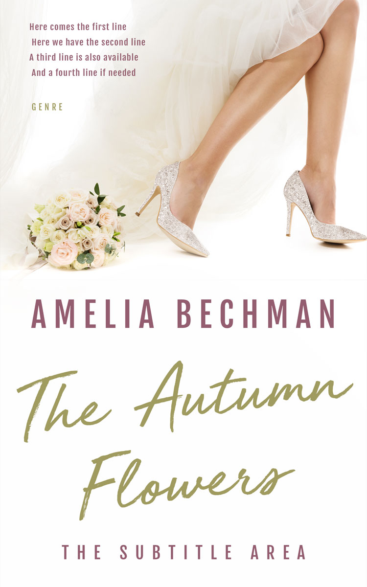 2D view of Pearl Bush #28345 - Premade Romance Book Cover