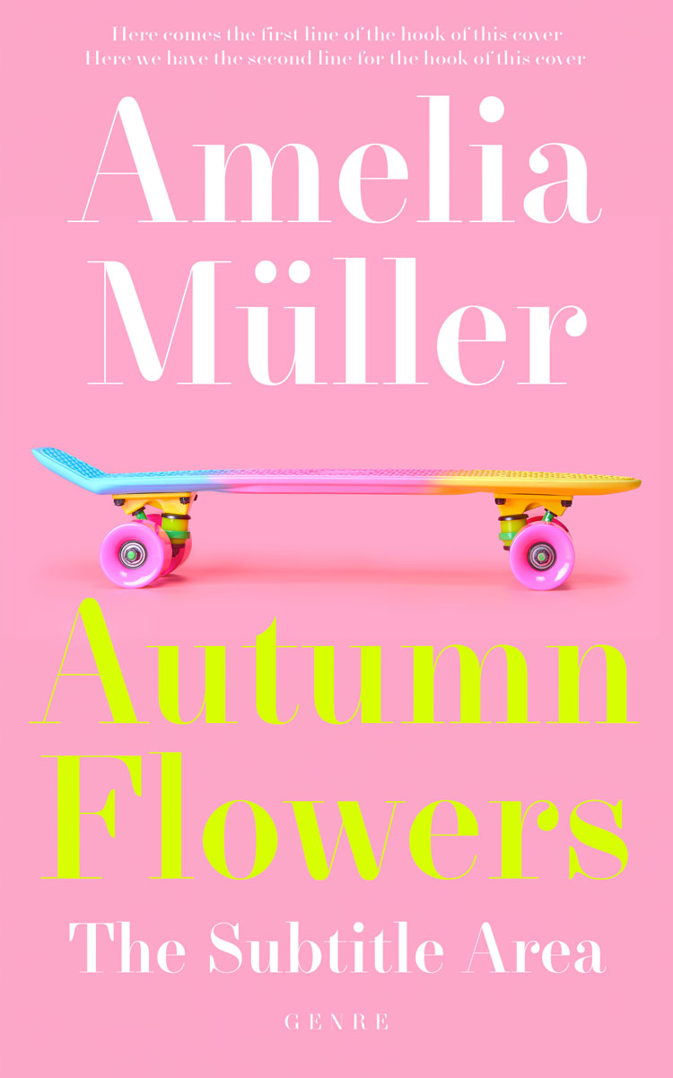 2D view of Lavender Pink #28364 - Premade Teen & Young Adult Book Cover