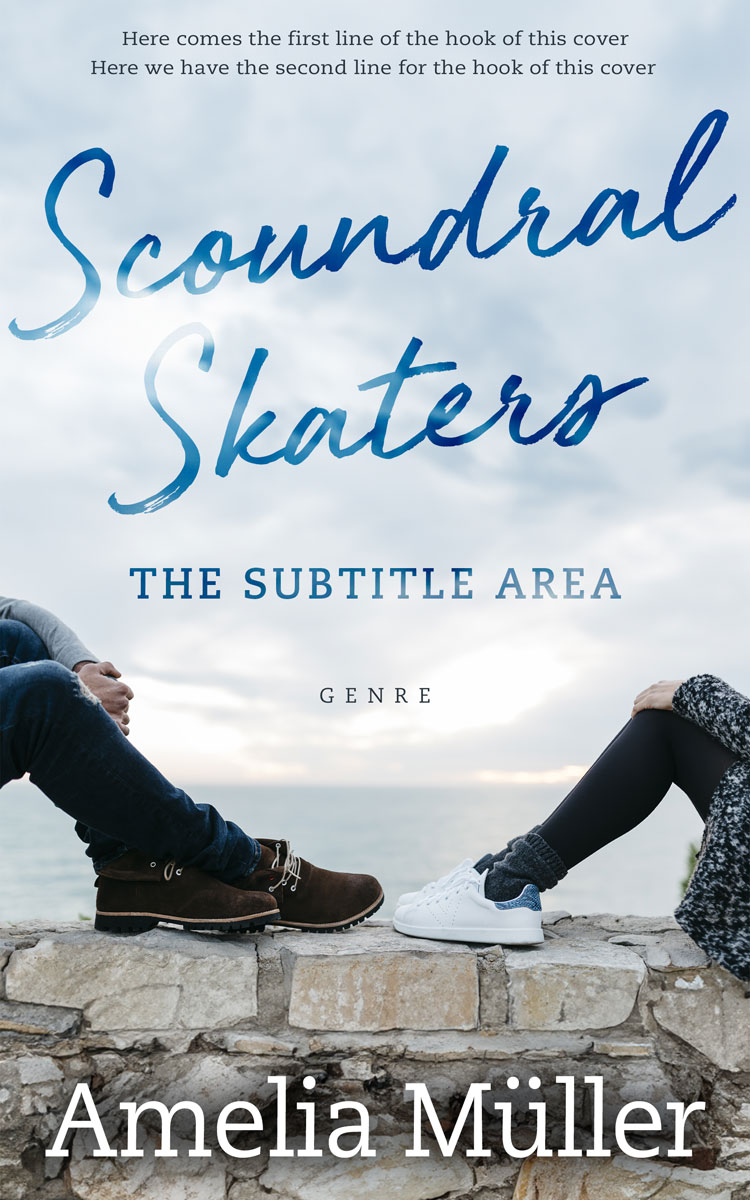 2D view of Premade Teen & Young Adult Book Cover - Geyser