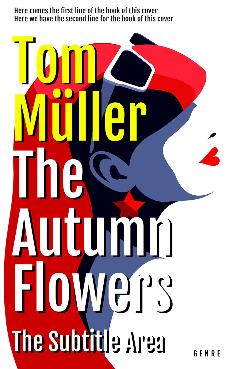 2D view of Mirage #28373 - Premade Literary Fiction Book Cover