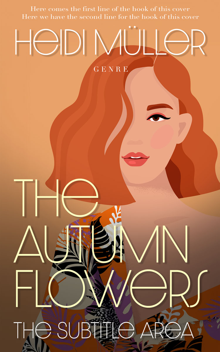 2D view of Antique Brass #28384 - Premade Teen & Young Adult Book Cover