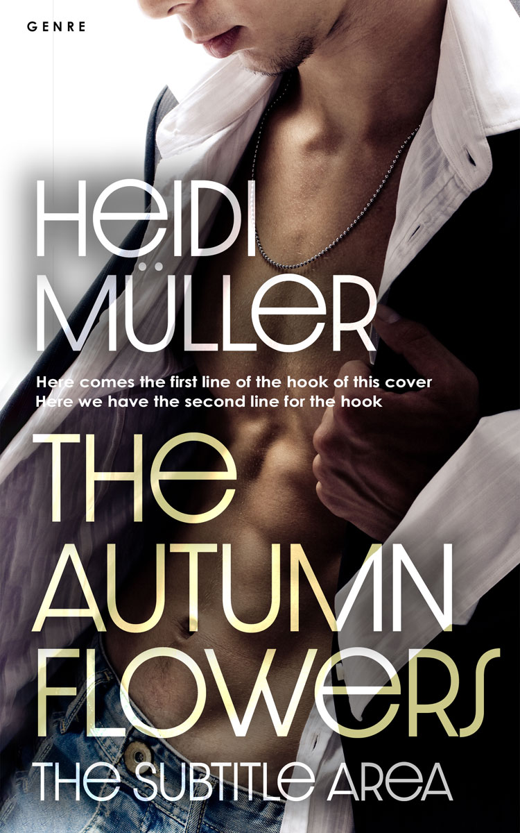 2D view of Premade Erotica Book Cover - Cocoa Brown