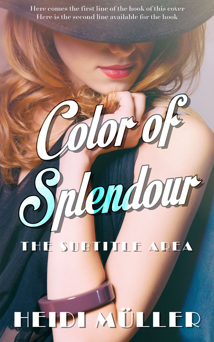 2D view of Premade Teen & Young Adult Book Cover - Cement