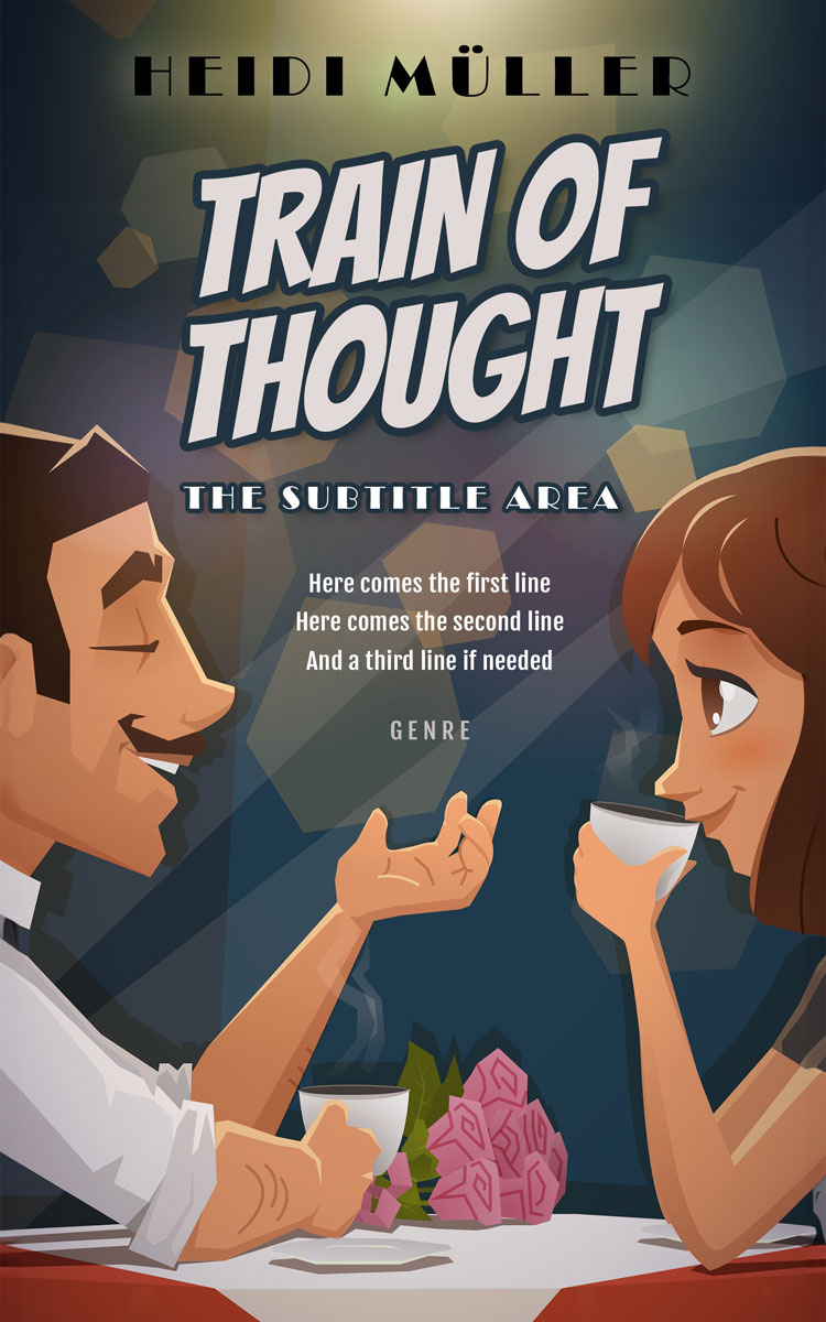 2D view of Cape Cod #28437 - Premade Romance Book Cover