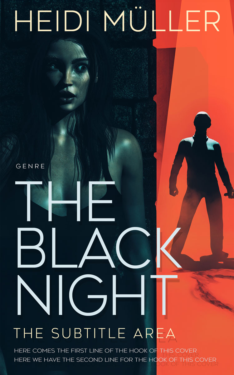 2D view of Aztec #28454 - Premade Mystery & Thriller & Suspense Book Cover