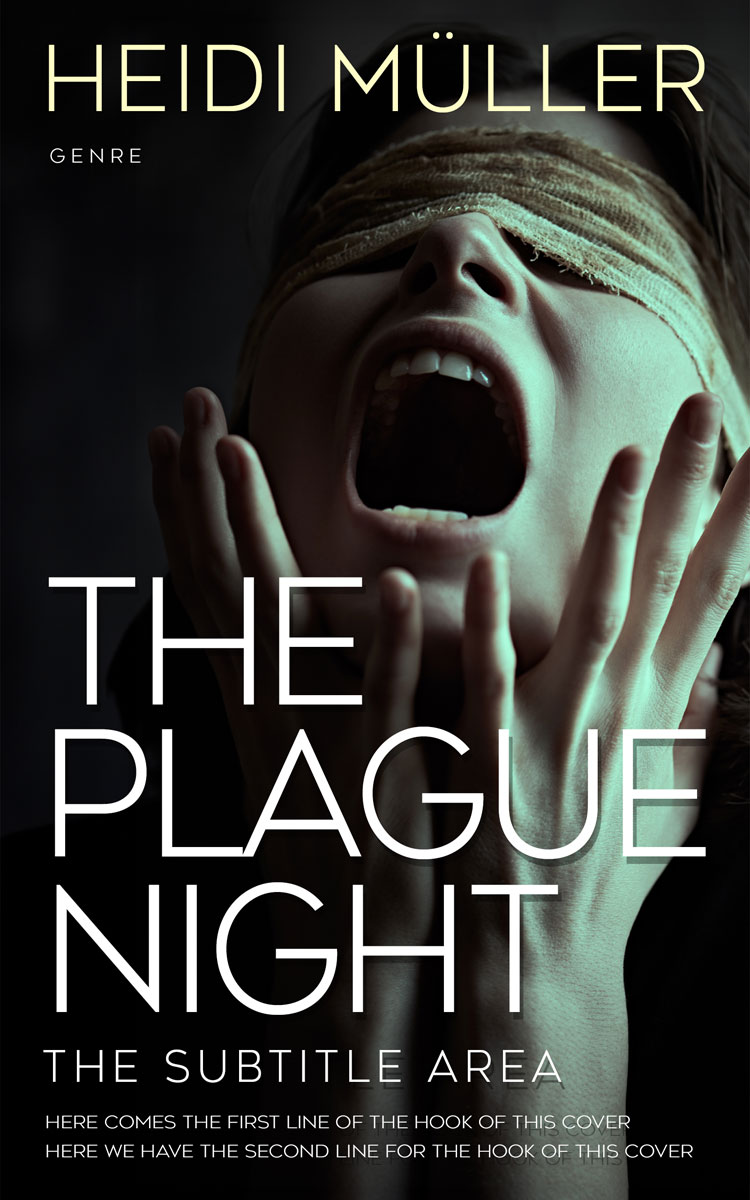 2D view of Cod Gray #28457 - Premade Mystery & Thriller & Suspense Book Cover