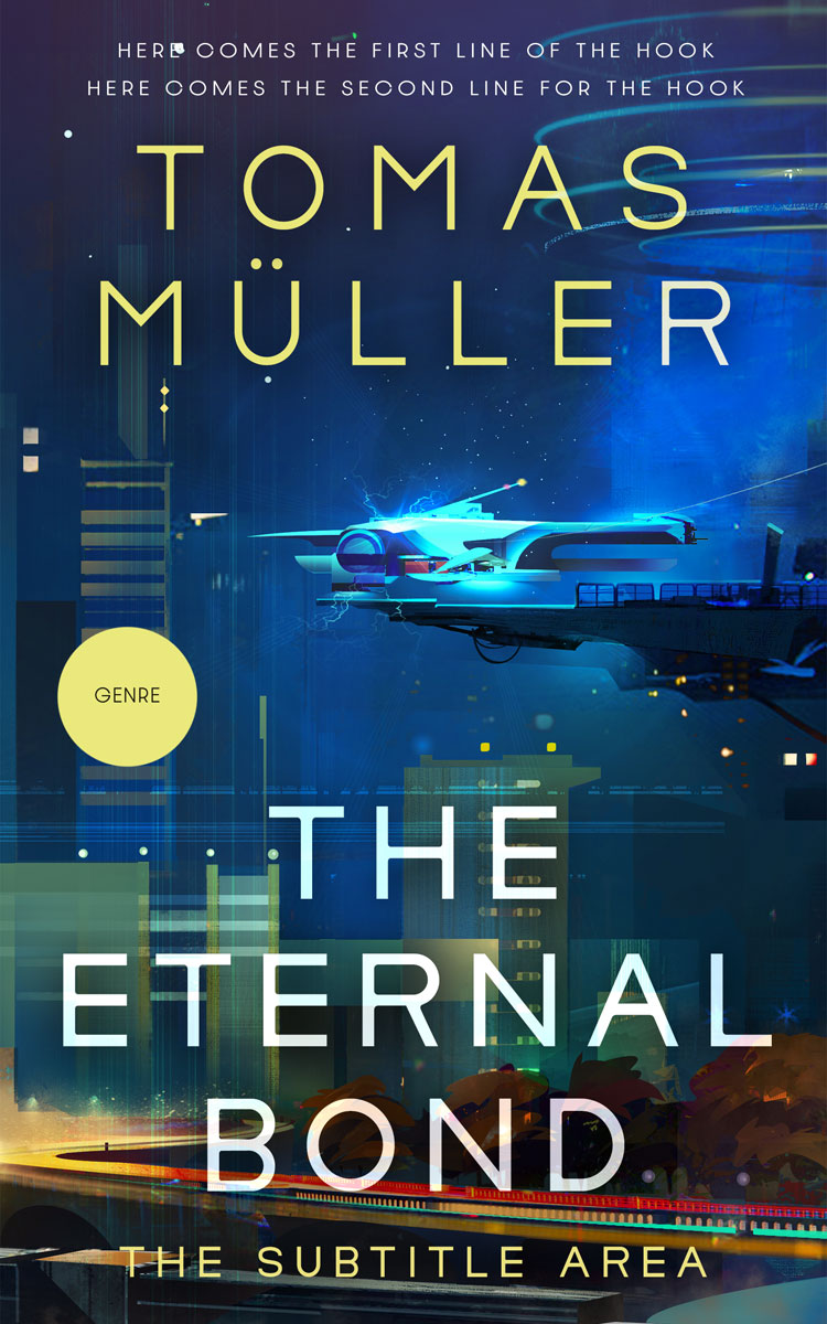 2D view of Cloud Burst #28496 - Premade Science Fiction Book Cover