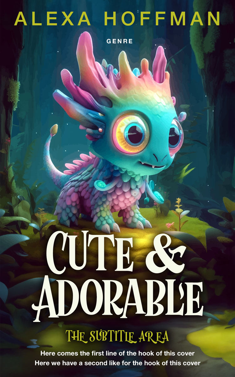 2D view of Outer Space #28549 - Premade Fantasy Book Cover