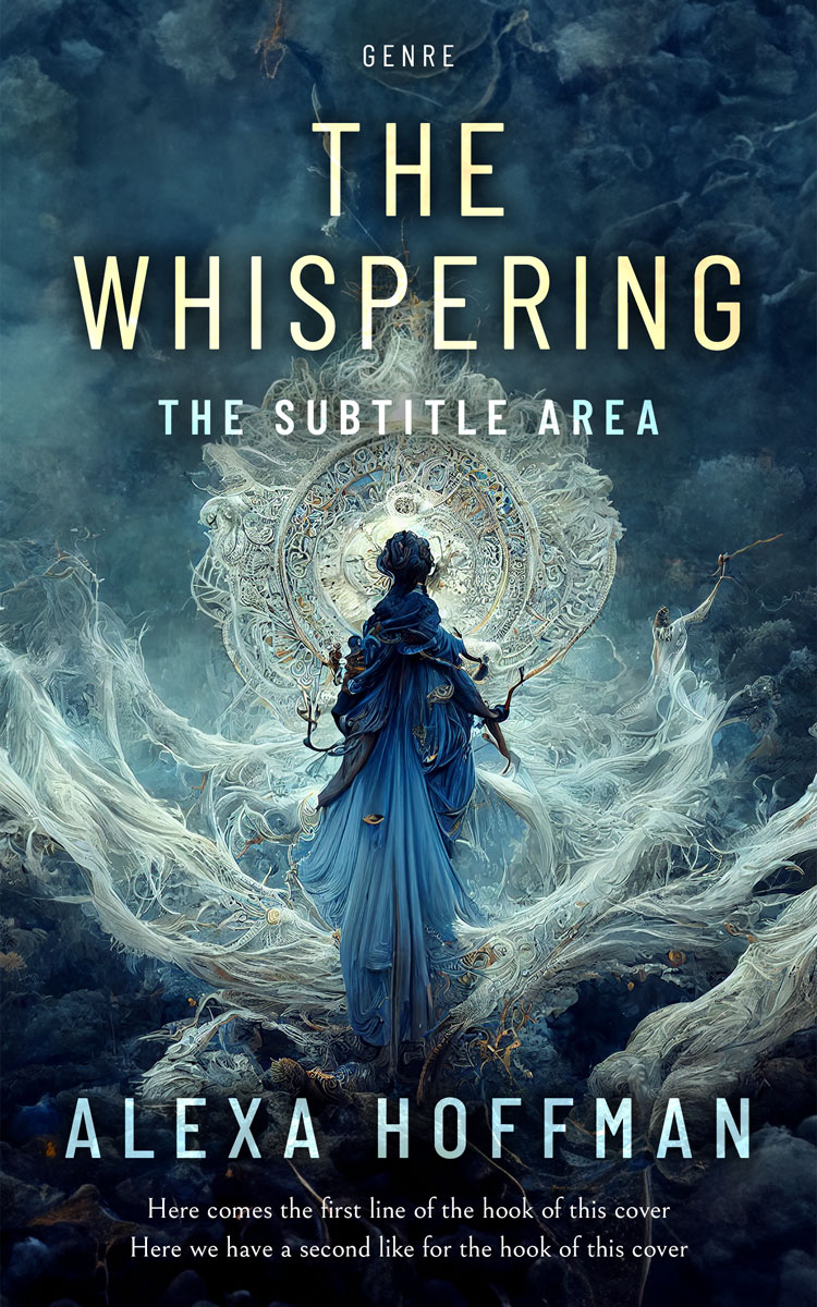 2D view of Te Papa Green #28564 - Premade Fantasy Book Cover