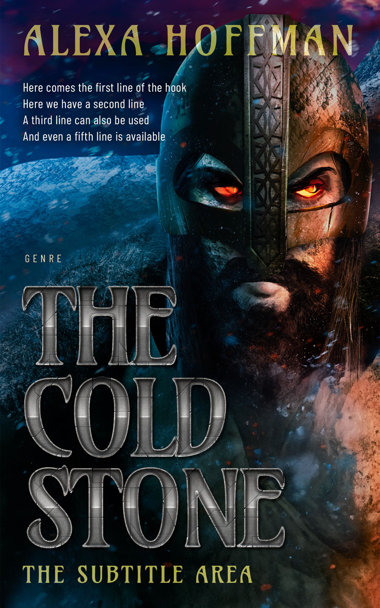 2D view of Premade Fantasy Book Cover - Mirage