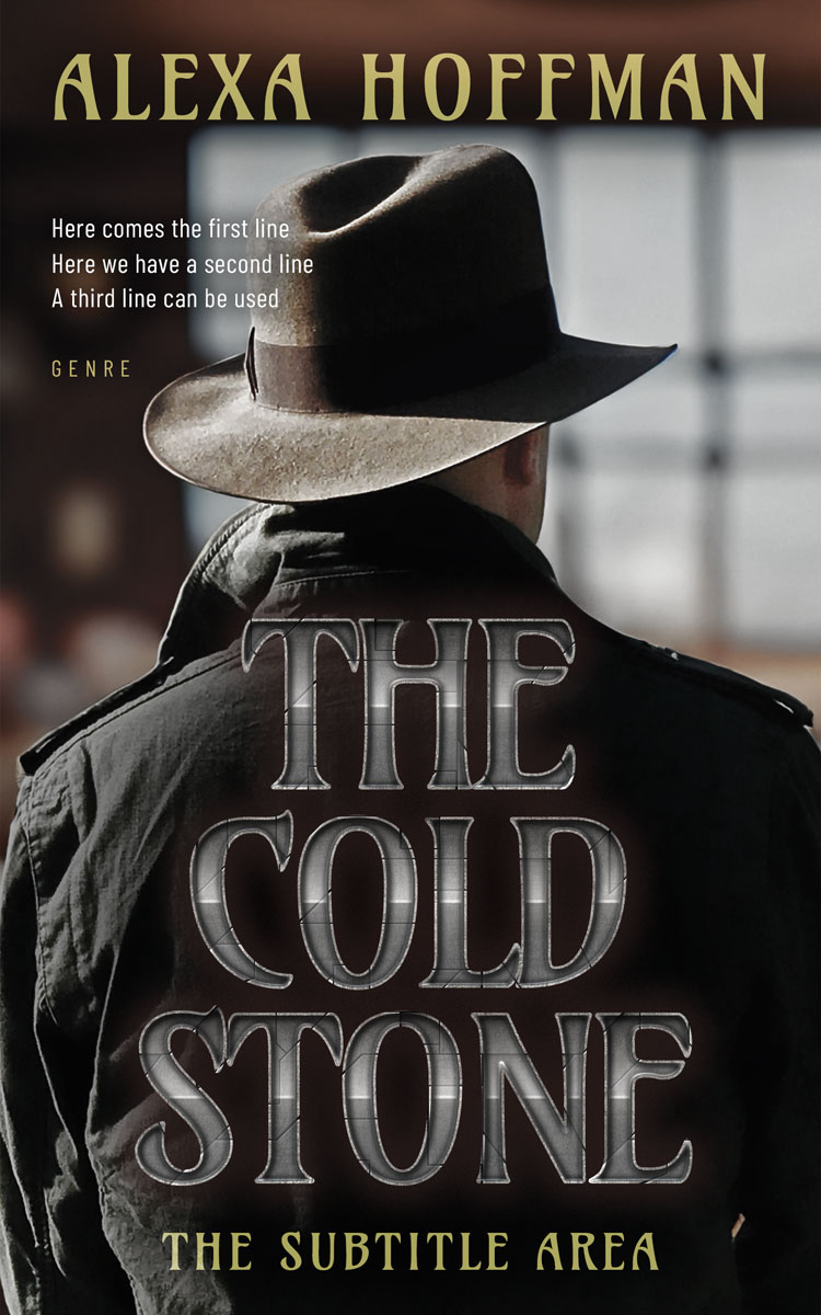 2D view of Delta #28593 - Premade Action & Adventure Book Cover