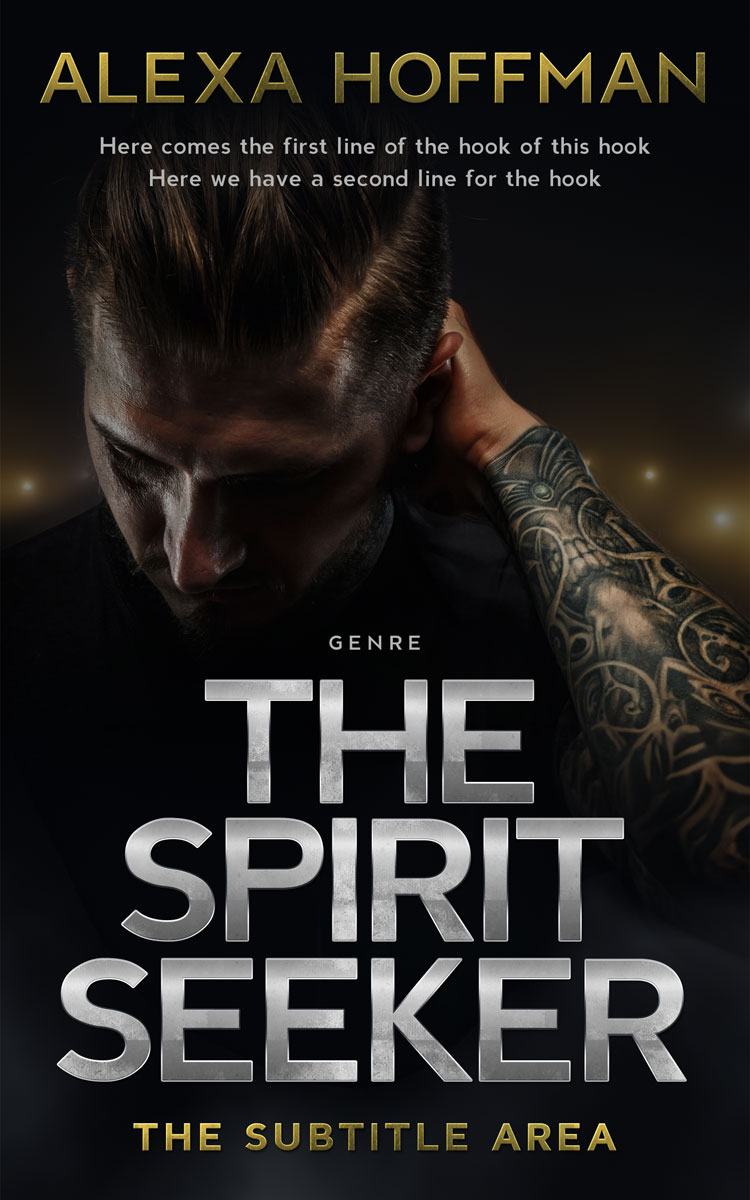 2D view of Cod Gray #28612 - Premade Erotica Book Cover