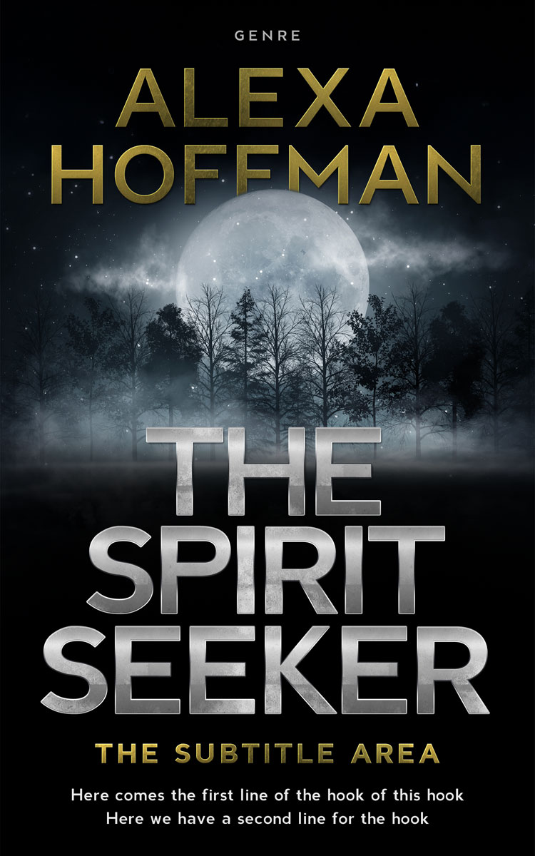 2D view of Delta #28615 - Premade Fantasy Book Cover