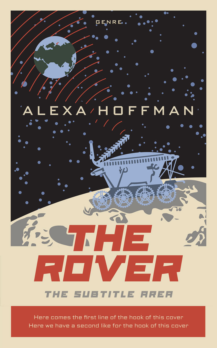 2D view of Thunder #28623 - Premade Science Fiction Book Cover