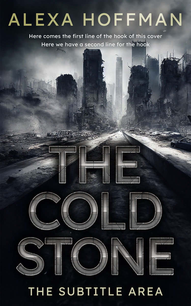 2D view of Shark #28629 - Premade Apocalyptica Book Cover