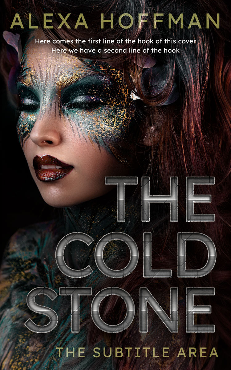 2D view of Cocoa Brown #28634 - Premade Fantasy Book Cover