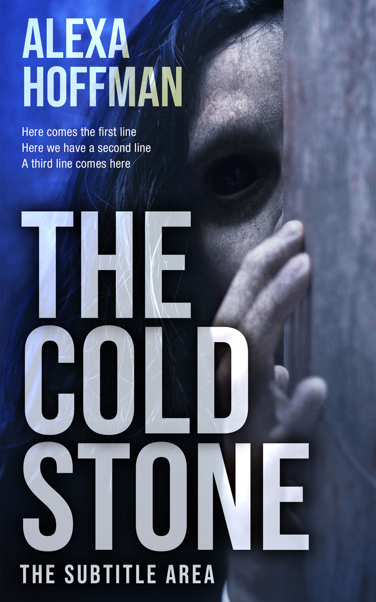 2D view of Heather #28652 - Premade Horror Book Cover