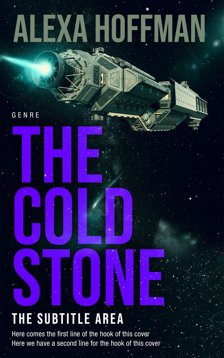 2D view of Premade Science Fiction Book Cover - Firefly