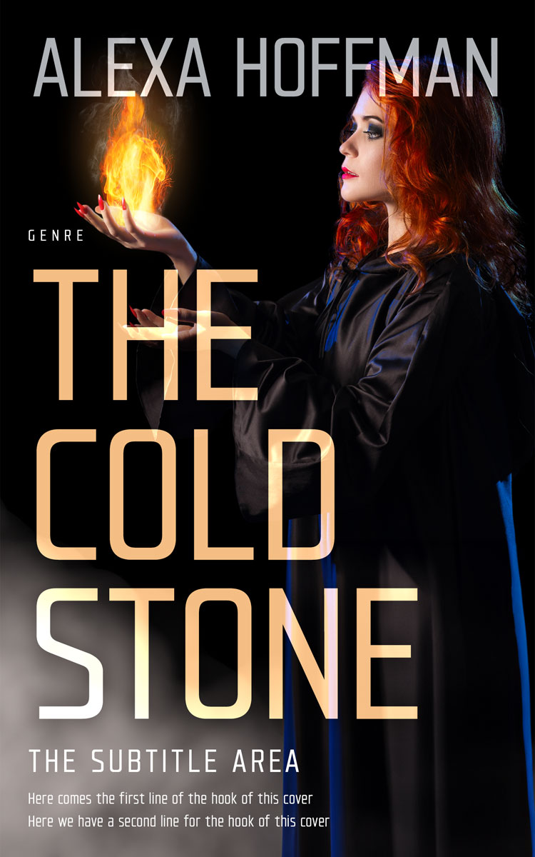 2D view of Tan #28668 - Premade Fantasy Book Cover