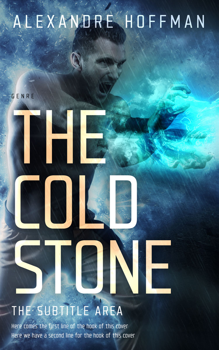 2D view of Pickled Bluewood #28670 - Premade Fantasy Book Cover