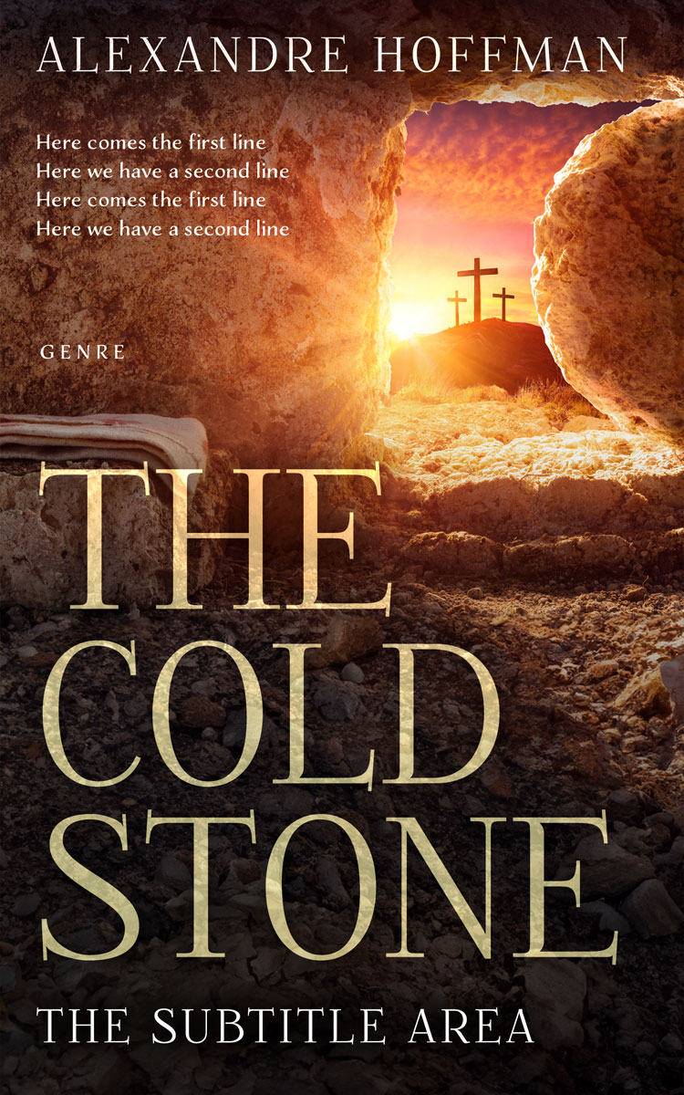 2D view of Di Serria #28678 - Premade Religion & Spirituality Book Cover