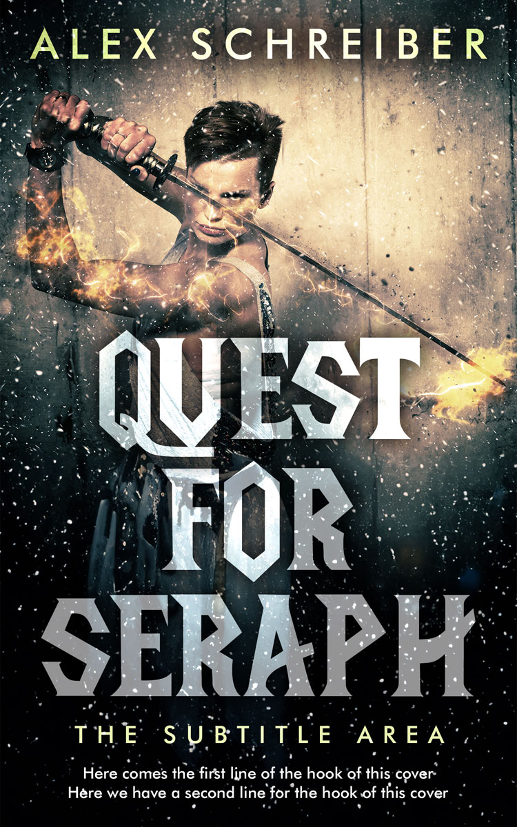 2D view of Premade Teen & Young Adult Book Cover - Akaroa