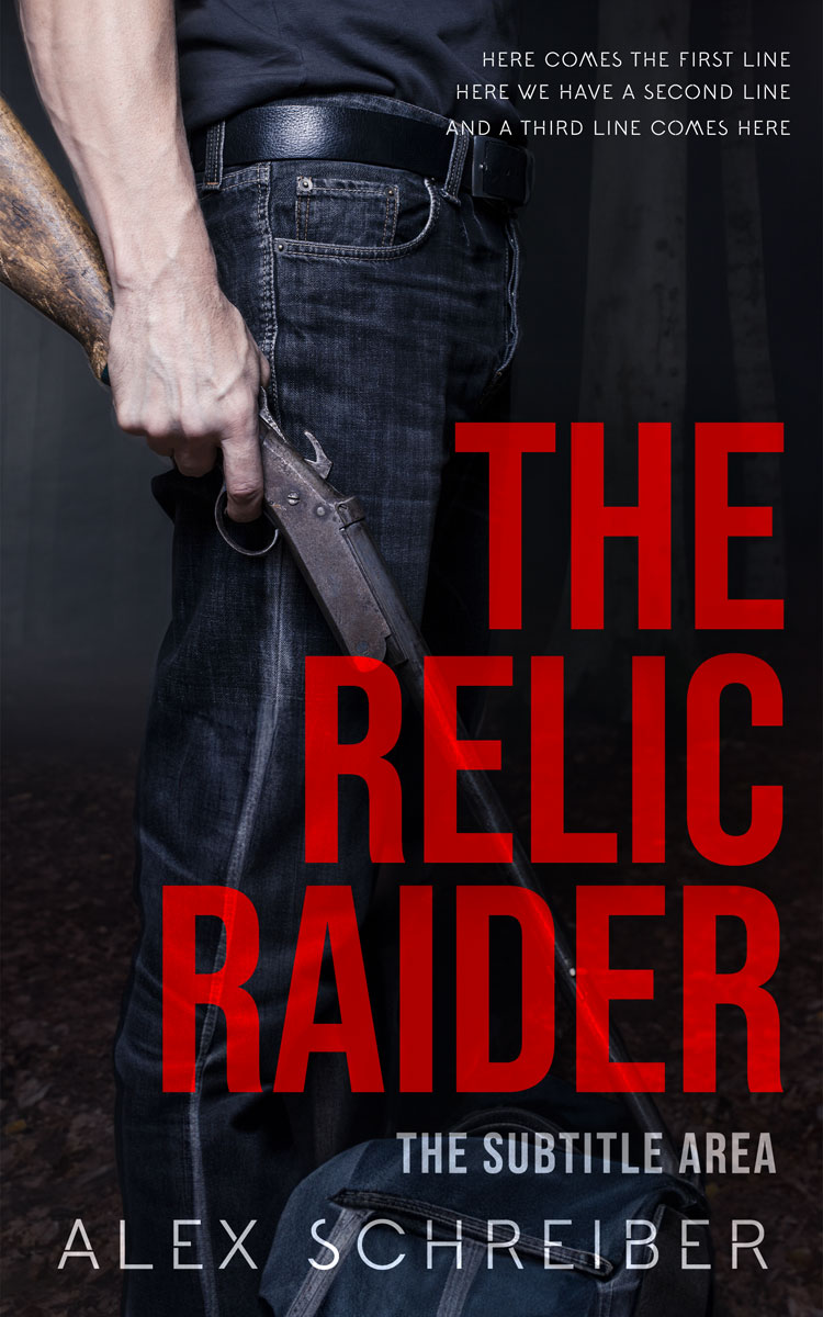 2D view of Premade Mystery & Thriller & Suspense Book Cover - Mojo