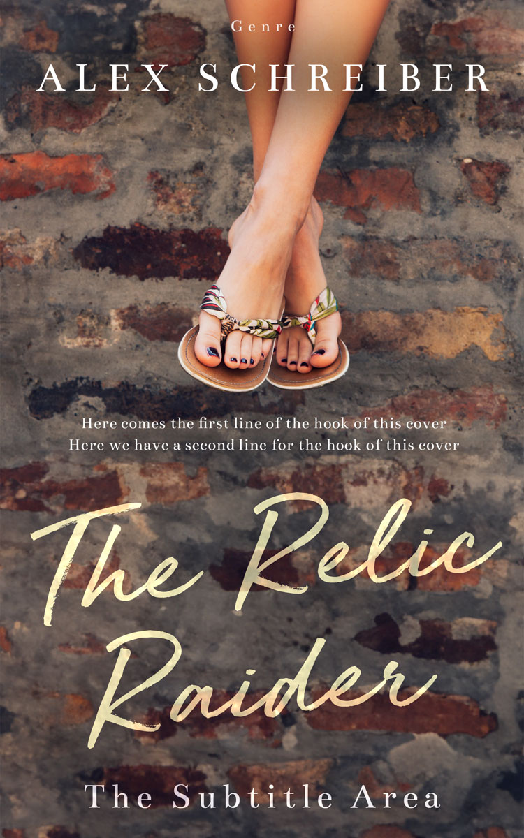 2D view of Dorado #28822 - Premade Teen & Young Adult Book Cover