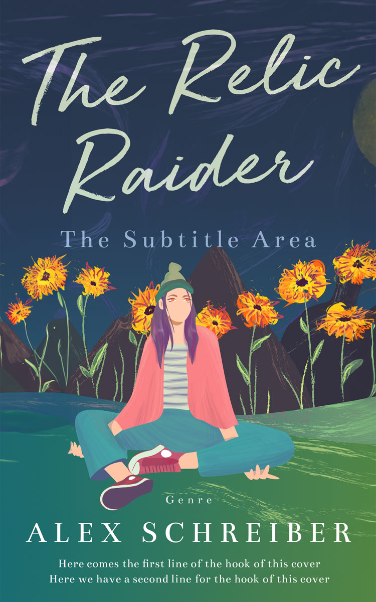 2D view of Pickled Bluewood #28824 - Premade Teen & Young Adult Book Cover