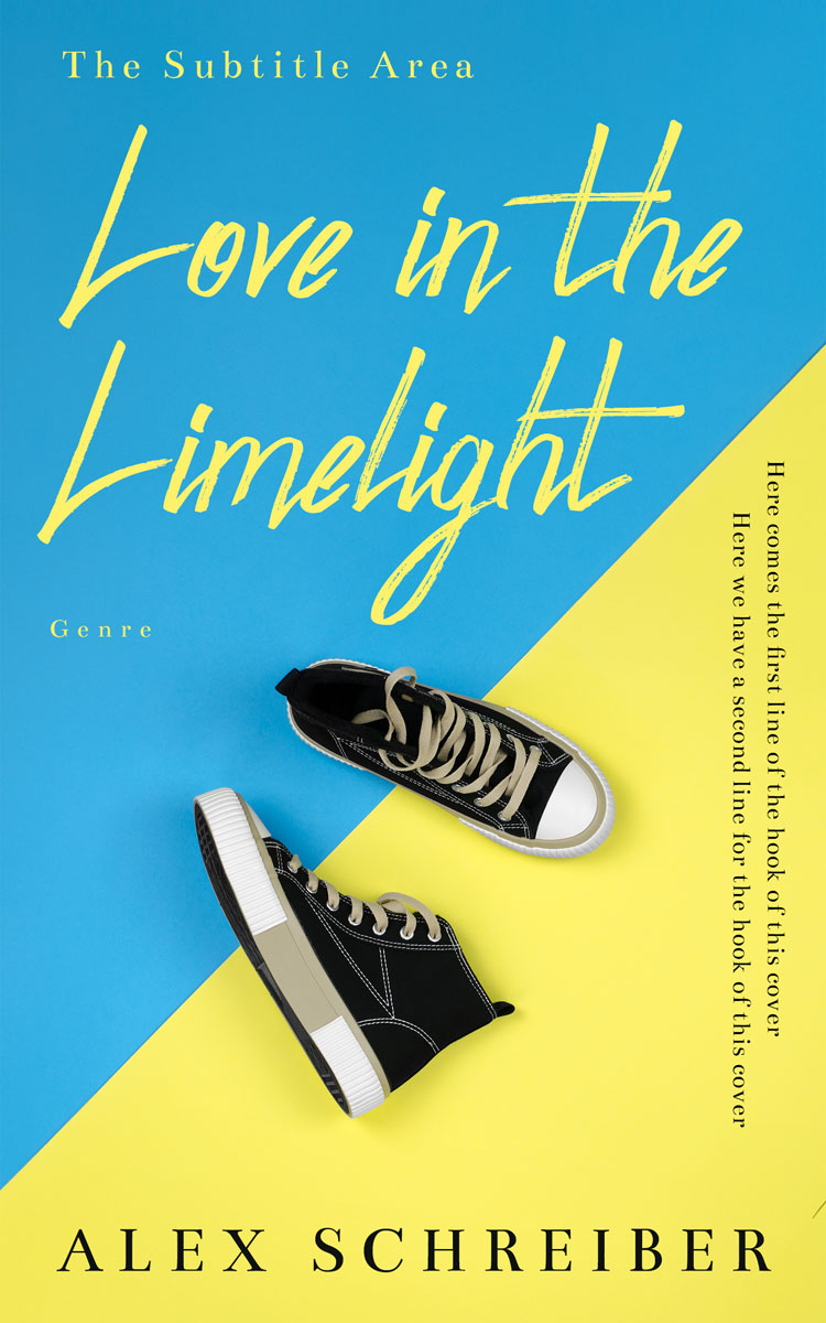 2D view of Curious Blue #28829 - Premade Literary Fiction Book Cover | BookCoverZone