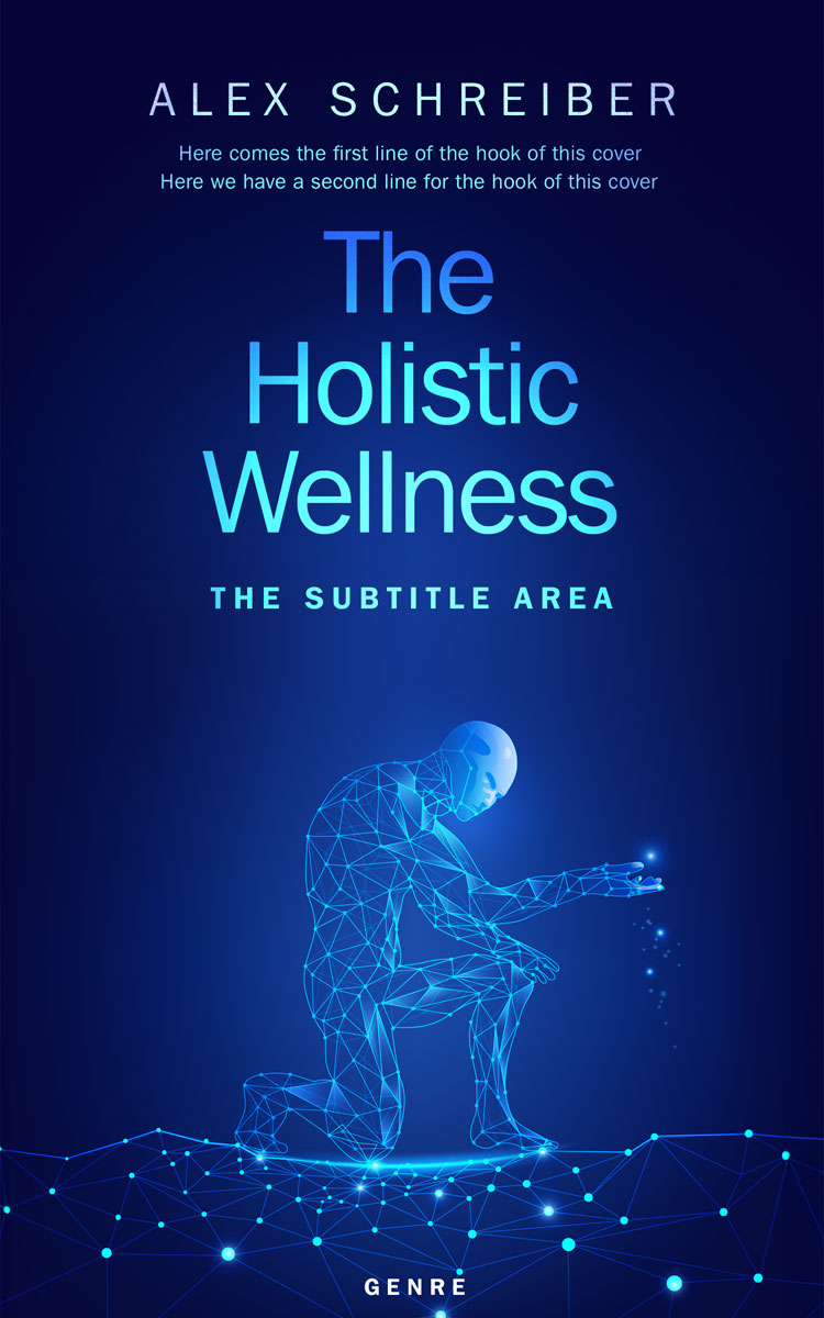 2D view of Downriver #28837 - Premade Health & Mind & Body Book Cover