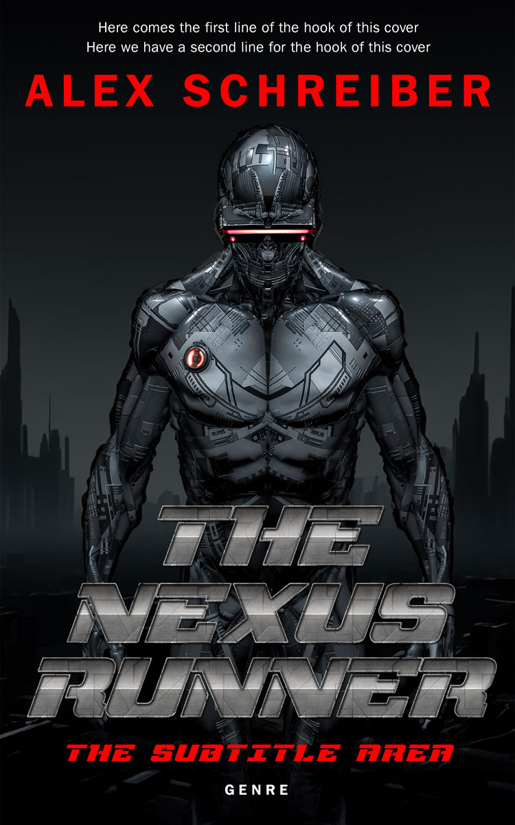 2D view of Woodsmoke #28852 - Premade Science Fiction Book Cover