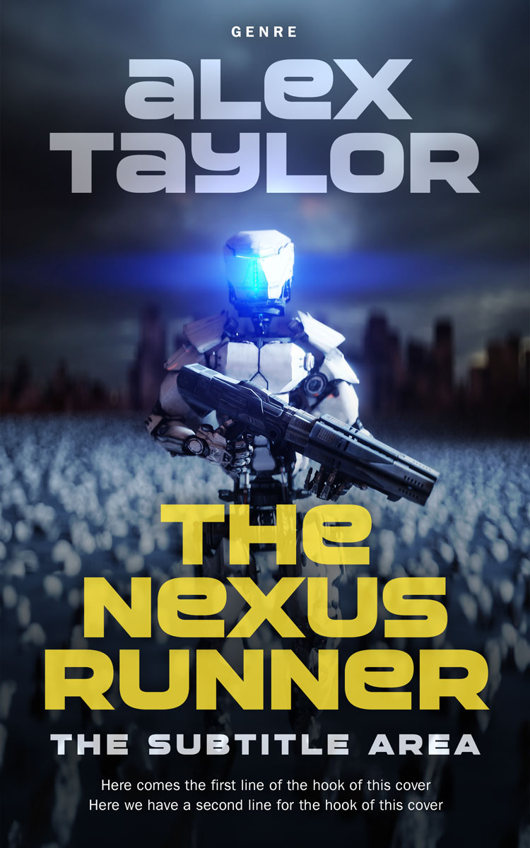 2D view of Mirage #28866 - Premade Apocalyptica Book Cover