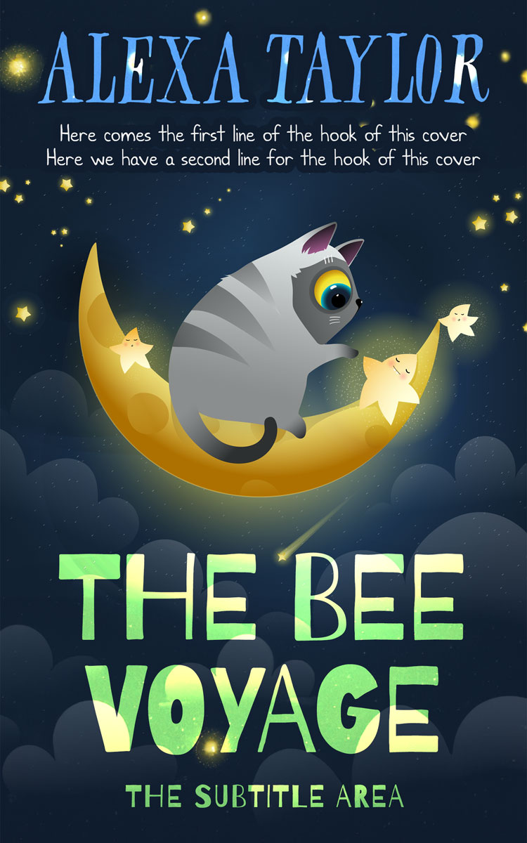 2D view of Mirage #28908 - Premade Children's Book Cover