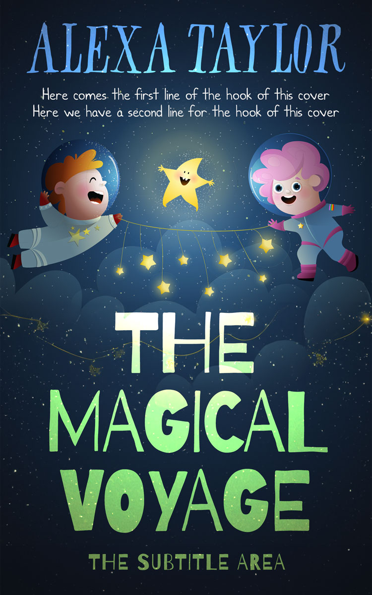 2D view of Big Stone #28909 - Premade Fantasy Book Cover