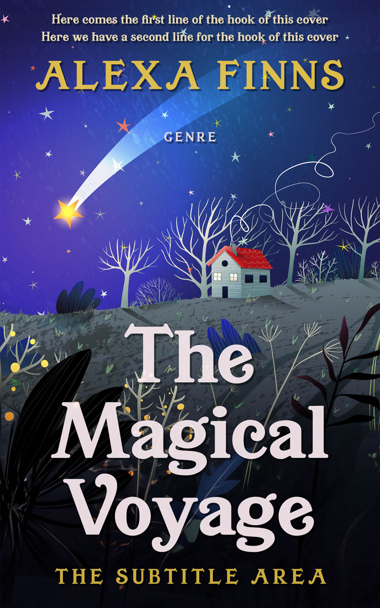 2D view of Mirage #28918 - Premade Children's Book Cover